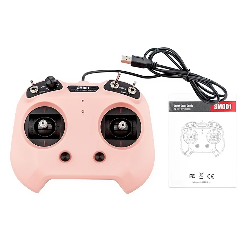 FLYSKY FS-SM001 APD 에어로플라이 리플렉스 XTR 5.0 G6 G7 피닉스 RC FMS 헬리콥터 고정익 글라이더 FPV 드론용 6CH 8CH 시뮬레이터