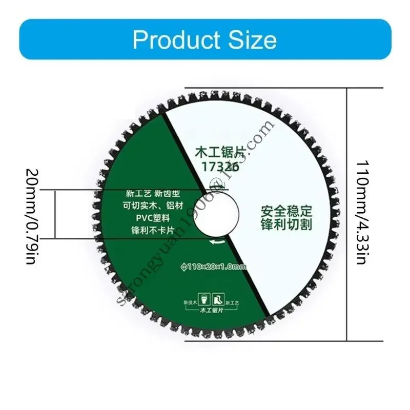 Cắt gỗ đa năng cắt Disc Woodworks Cut Cut Fund cho người dùng thủ công lành nghề & người dùng DIY nhiệt tình