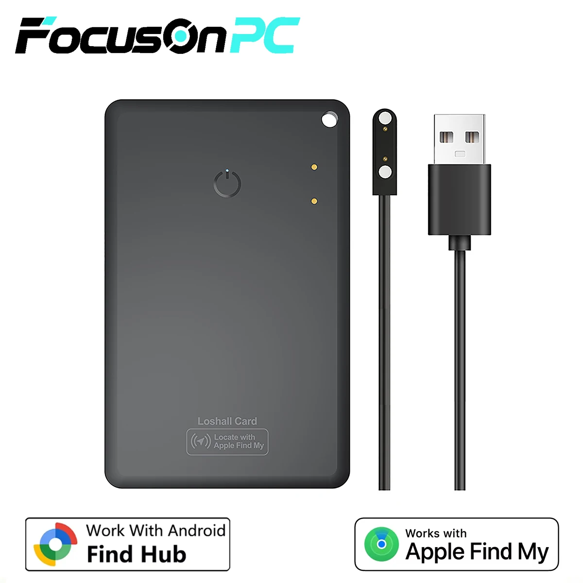 Ultra Wallet Tracker Card with Apple Find My Magnetic Rechargeable Bluetooth Anti Lost Locator Life Waterproof Item Finder