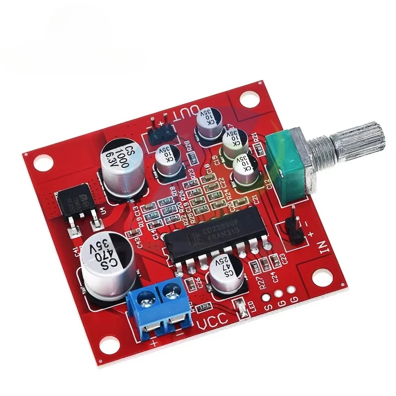 1/3PCS PT2399 microphone reverb board karaoke reverb board DC 6-15V