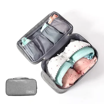 Saco de armazenamento de bagagem Roupa íntima Organizador de sutiã de viagem Meias masculinas Bolsa de roupas de cosméticos Suprimentos de bolsa dobrável feminina