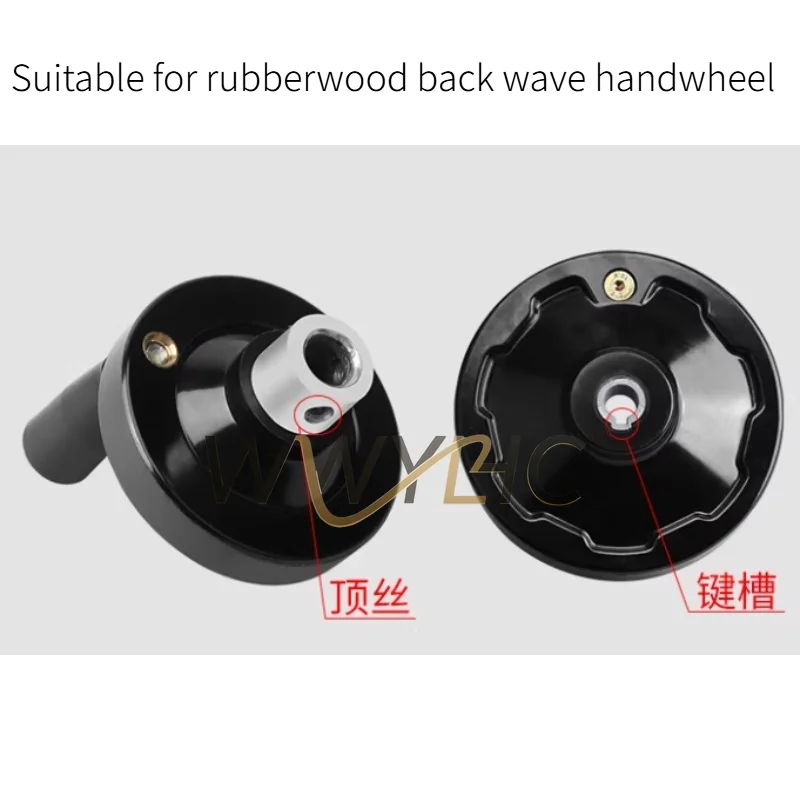 Back Corrugated Handwheel, Inner Wave Handwheel, Bakelite Handwheel, Plastic Steel Handwheel with Set Screw for Machine Tools