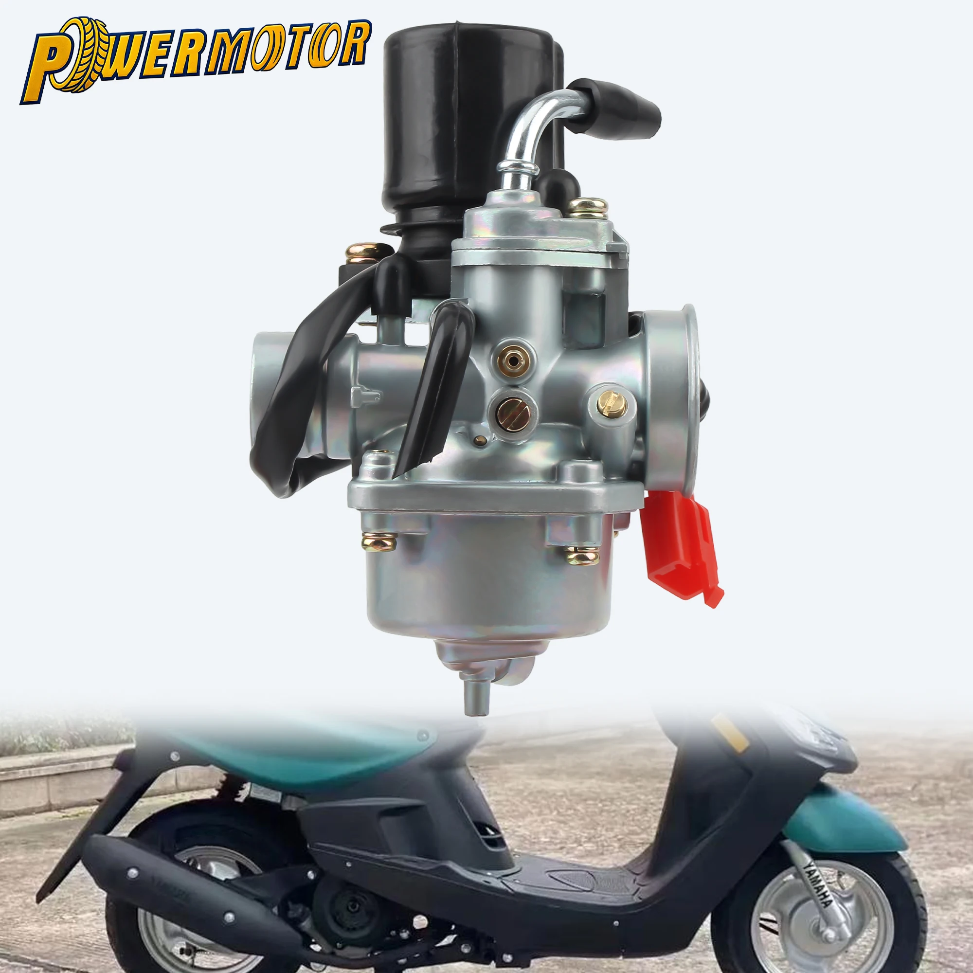 

Motorcycle Carburetor 19mm PZ19J for Yamaha JOG 50/90 1992 - 2001 2-Stroke 50cc 1E40QMB Engine ATV Quad Moped 4 Wheeler Enduro