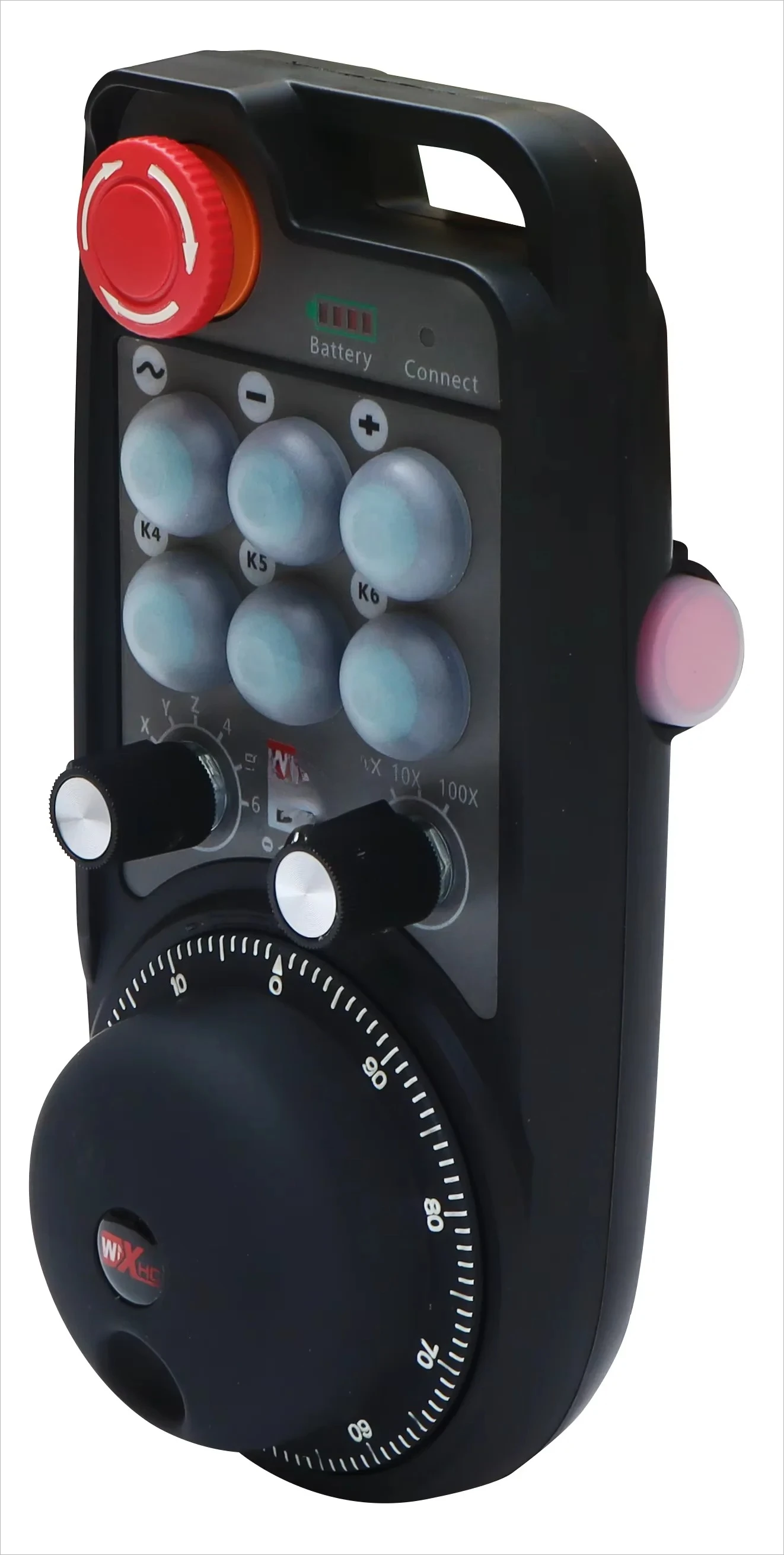 قلادة Mpg لاسلكية قابلة لإعادة الشحن تدعم ما يصل إلى 12 محورًا لنظام التحكم العددي لآلة الطحن العملاقة