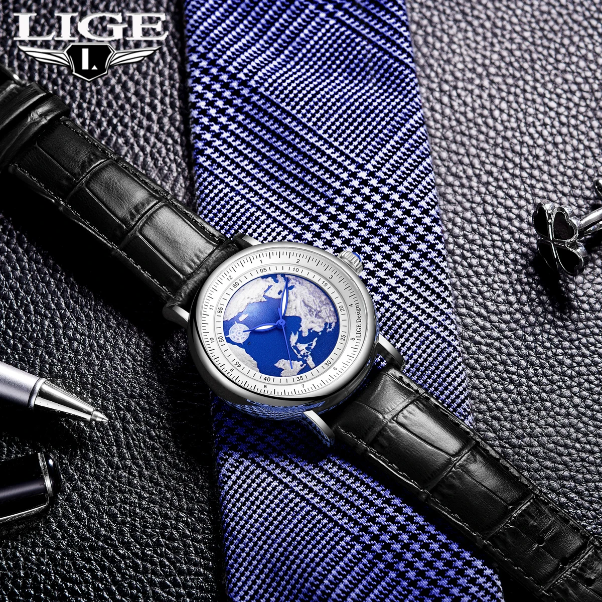 Smartwatch Watches Brands For Men - Мужские наручные часы LIGE 2026, новая