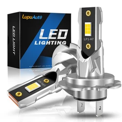 2pcs H7 LED Headlight Bulb Mini Bulb 60W 16000LM CSP 3570 for Car Headlamp Auto Fog Lamps Canbus H7 Led Turbo Auto12V 6000k