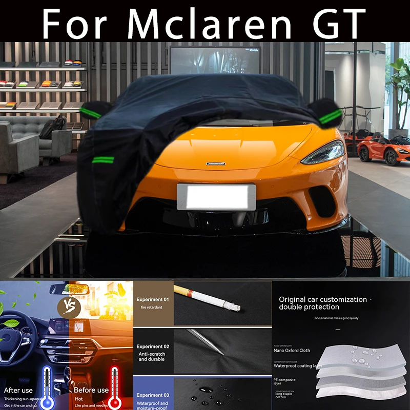 For Mclaren GT Outdoor Protection Full Car Covers Snow Cover Sunshade Waterproof Dustproof Exterior Car accessories