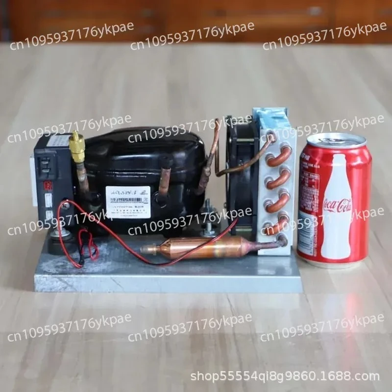 BD15HC DC compressor condensing unit Micro refrigeration unit Air-cooled refrigerator unit R134a12V24V