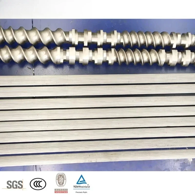 

40CrNiMoA Twin Screw Extruder Wear-Resistant Barrel and Shaft for Plastic Extrusion Line Plastic & Rubber Machinery Parts