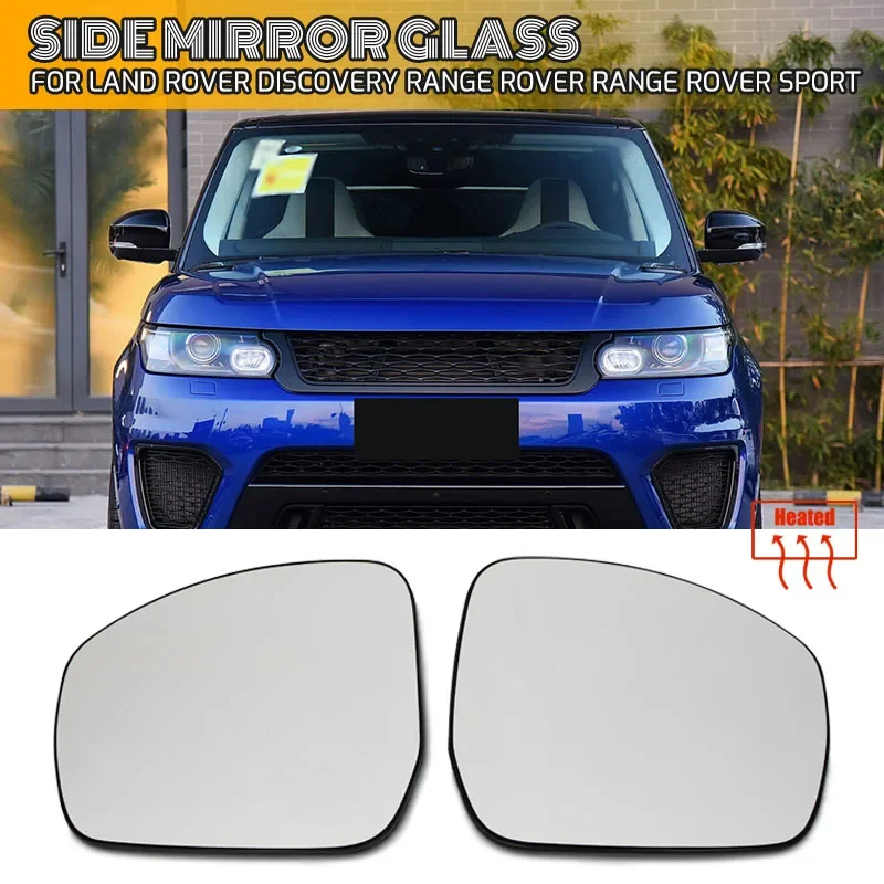 

For Land Rover Range Rover 2013- Range Rover Sport 2014- Discovery 4 5 Heated Blind Spot Warning Mirror Glass LR045153 LR045152