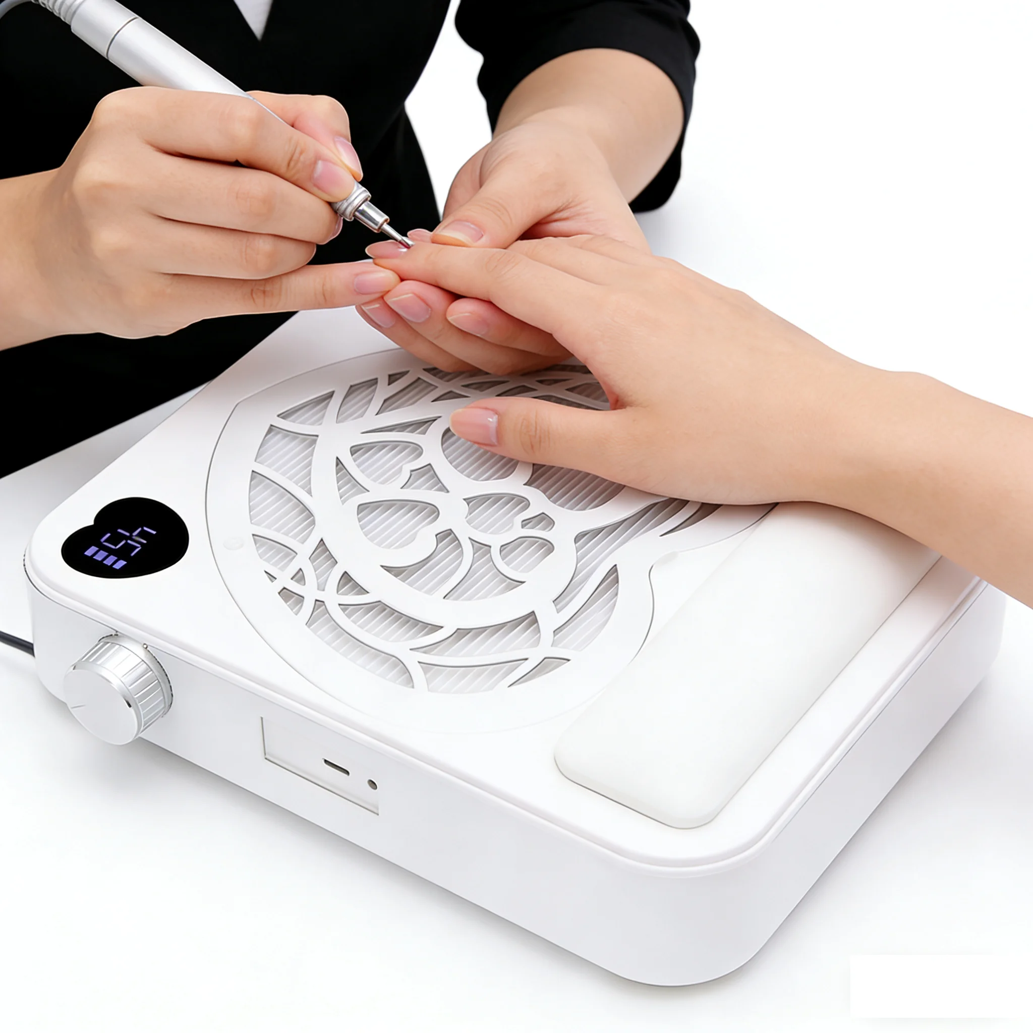 2026 New Nail Vacuum Dust Collector  45KRPM Aspirator Pylek Do Paznokci Aspirator For Nails Salon