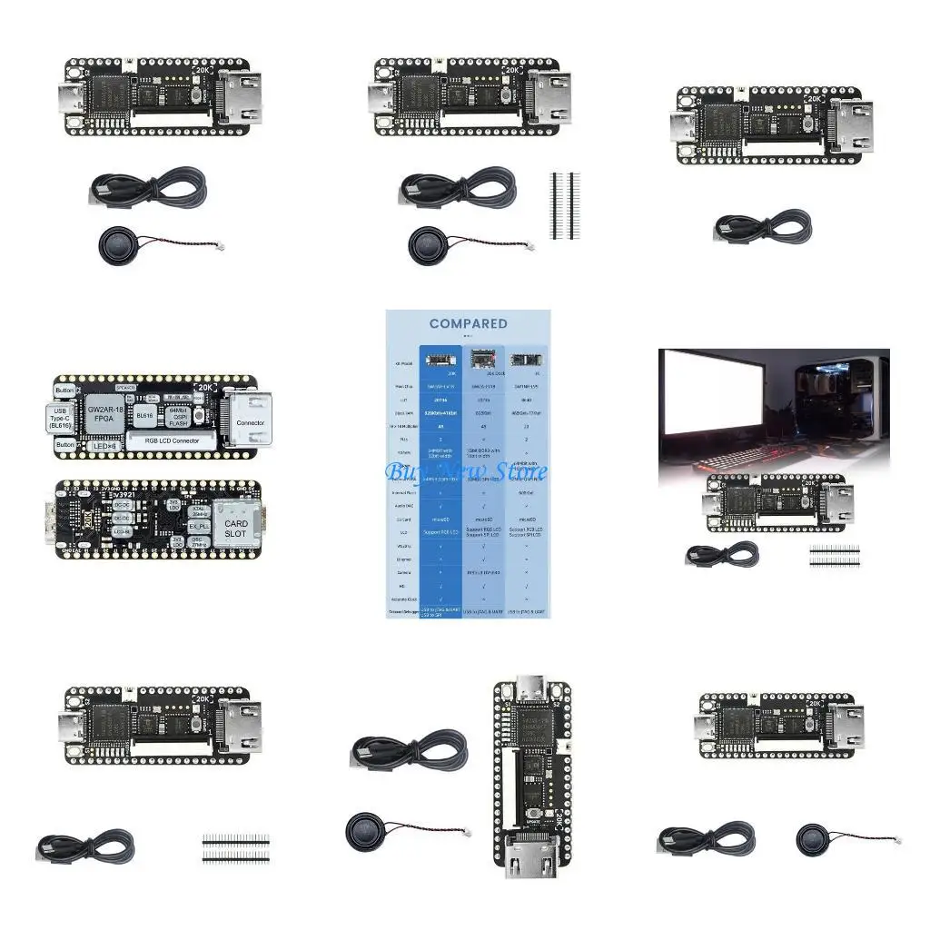 

20CE Sipeed 20K FPGA Board with Speaker Solder Pin Optional Development Board