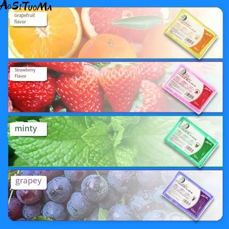 Dental Floss Flosser Picks Toothpicks Teeth Stick Tooth Cleaning Interdental Brush Dental Floss Pick Oral Hygiene Care image 4