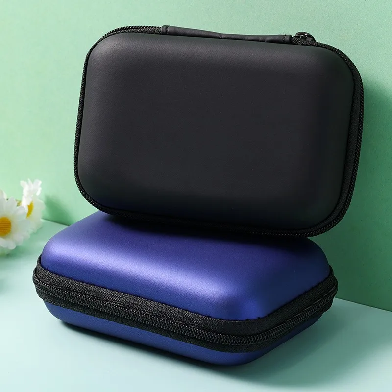 Storage Bag, Data Cable Storage Bag Phone Cable Headphone Storage Box Organizing Bag Change Zipper Bag