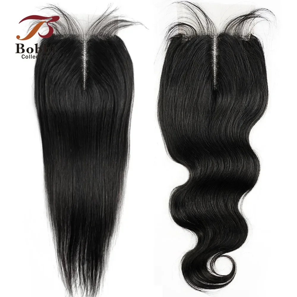 

Объемная волна 4x1 T, кружевная застежка, средняя часть, прозрачное кружево, прямые индийские человеческие волосы Remy, коллекция Bobbi