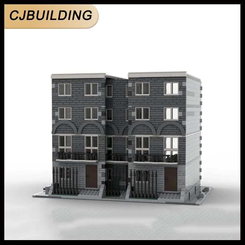 

Movie Scene Place Architecture Building Block Street View Model Assembly Bricks DIY Toy For Collectors Gift MOC-112609