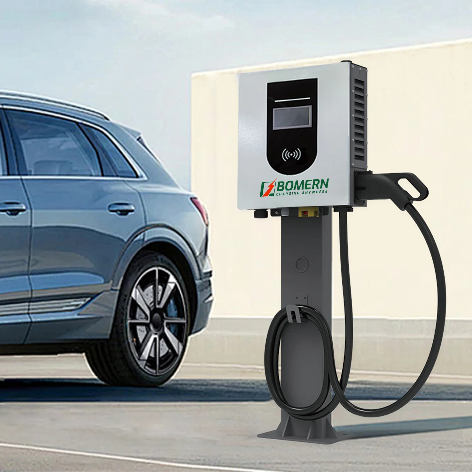 BOMERN CCS1 DC estações de carregamento de parede 20KW 30KW 40KW carregador ev rápido para carro elétrico