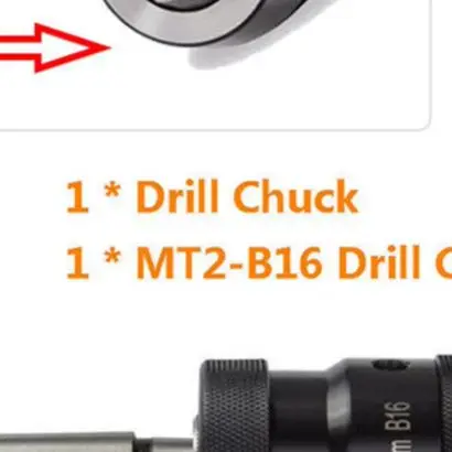 1-16mm Self Tightening Drill Chuck For B16 Keyless With For Mk2 Taper Mandrel For CNC For Lathe Drilling Metal Wood Plastic Tool
