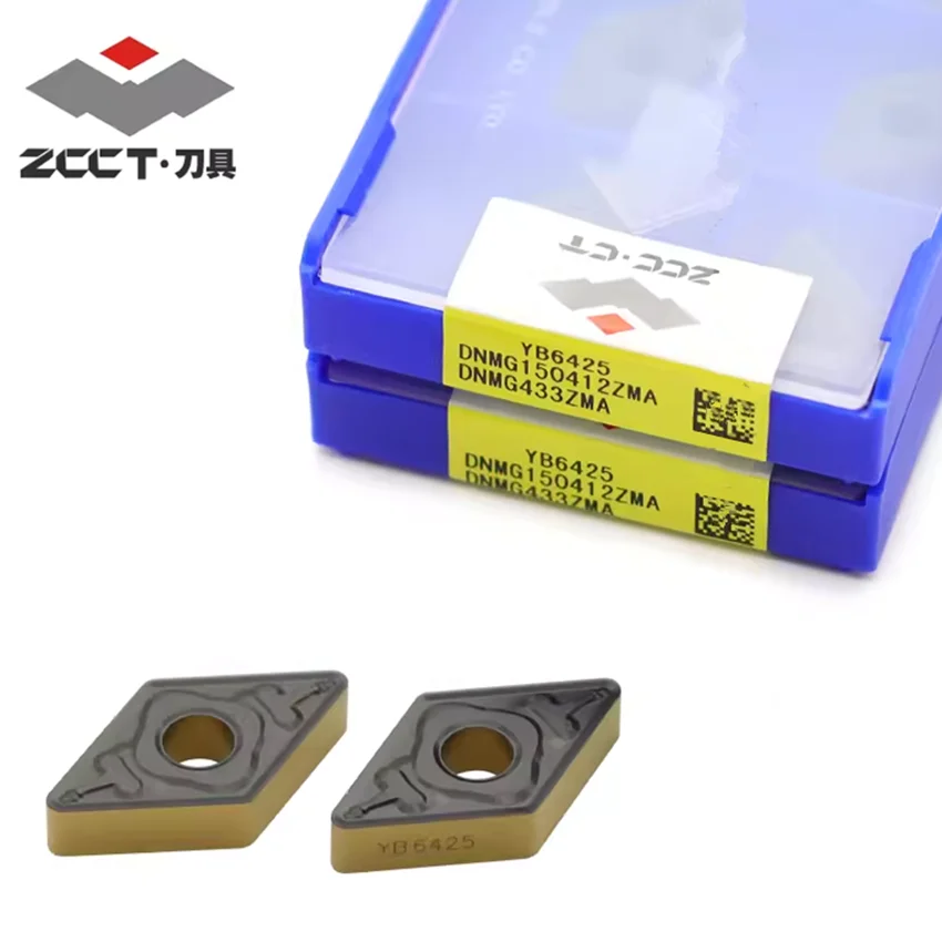 

DNMG150412ZMA YB6425 DNMG433ZMA YB6425 DNMG150412 MA YB6425 ZCC.CT CNC blade carbide inserts Turning inserts For Steel 10pcs/box