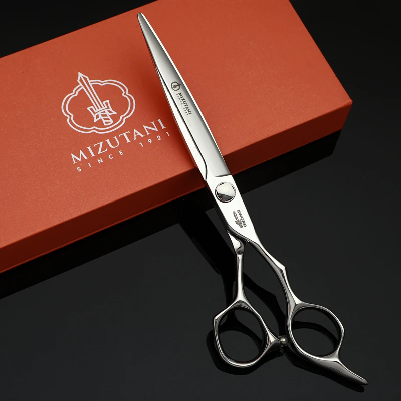 MIZUANI-Tijeras profesionales para el cabello, accesorio de 7 pulgadas, de aleación de cobalto vG10, resistente al desgaste, se puede personalizar el logotipo