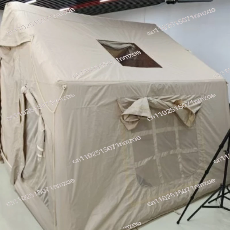 Free To Build and Open Quickly 4-6 People Inflatable Tent 8 Square Meters, Single-layer Tent