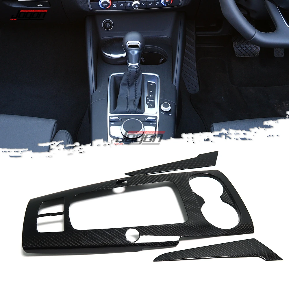 

Carbon Fiber Interior Moldings Central Control Panel Trim For Audi A3 S3 RS3 2014-2019 Car styling