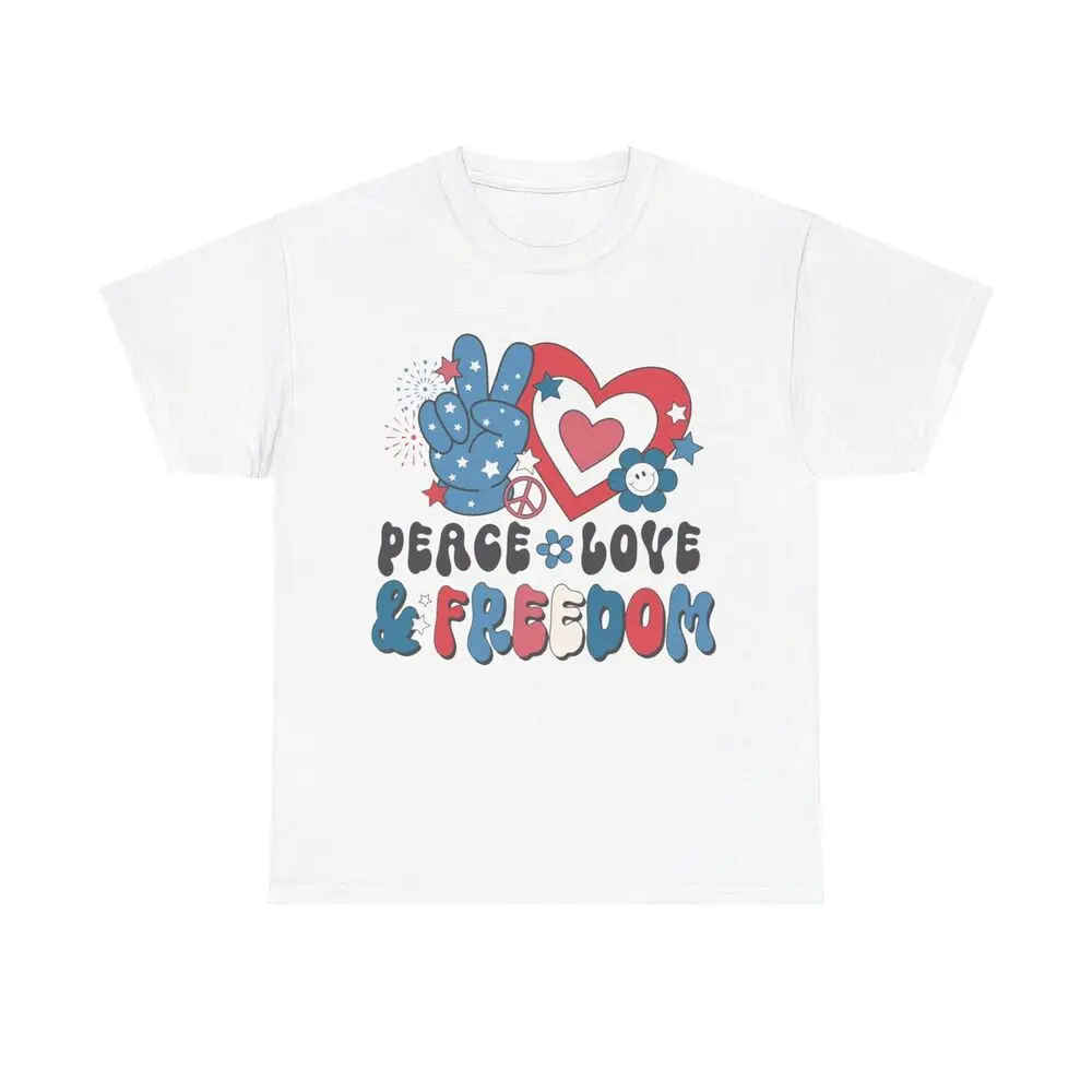 

Женские футболки унисекс мир любовь и свобода роскошный бренд Винтаж оверсайз