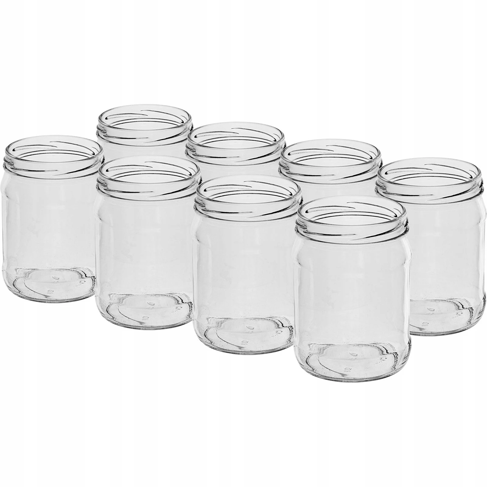 Glazen pot NAAR 500 ml fi 82/6 - 8-delig
