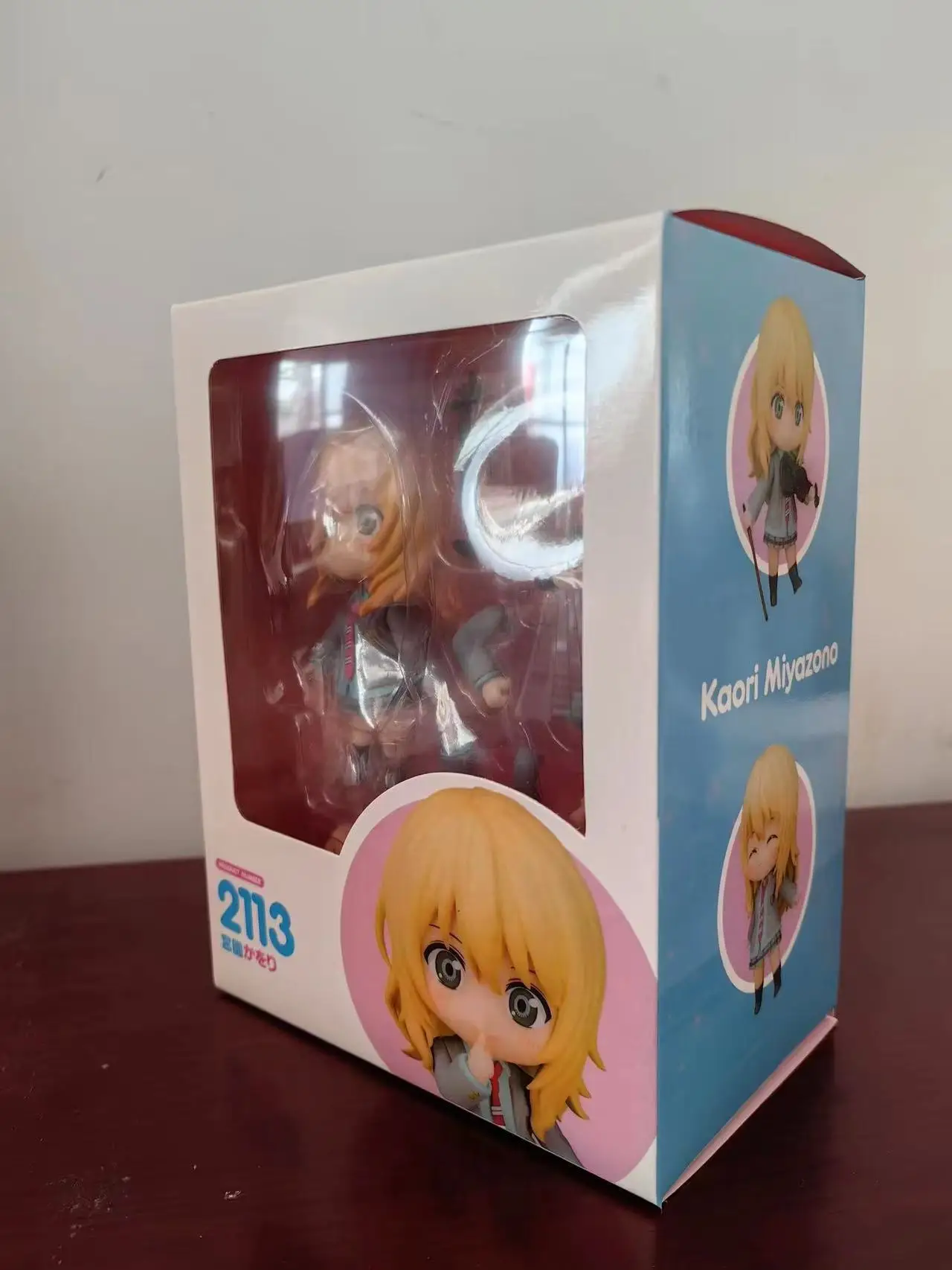 10CM Your Lie in April Miyazono Kaori 2113 Collectile Model Action Figure Anime Kawaii Doll Toy Gift