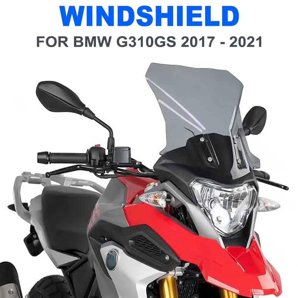 

For BMW G310GS 2017-2021 2020 2018 2019 G 310 GS G 310GS G310 Windshield Wind Screen Shield Deflector Protector Cover