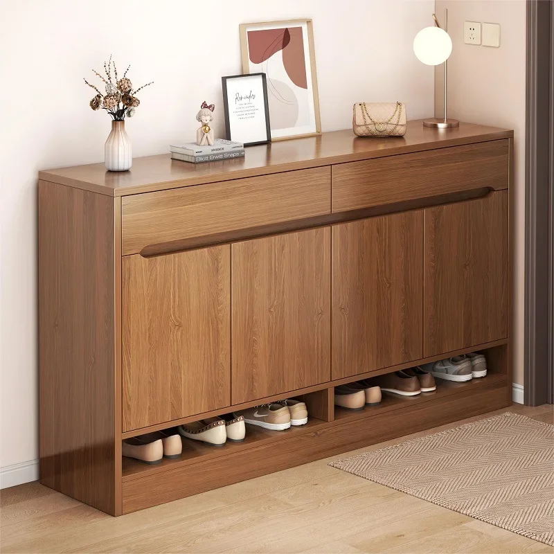 Shoe cabinet Home entrance Indoor new Chinese-style entrance cabinet Home storage cabinet Storage
