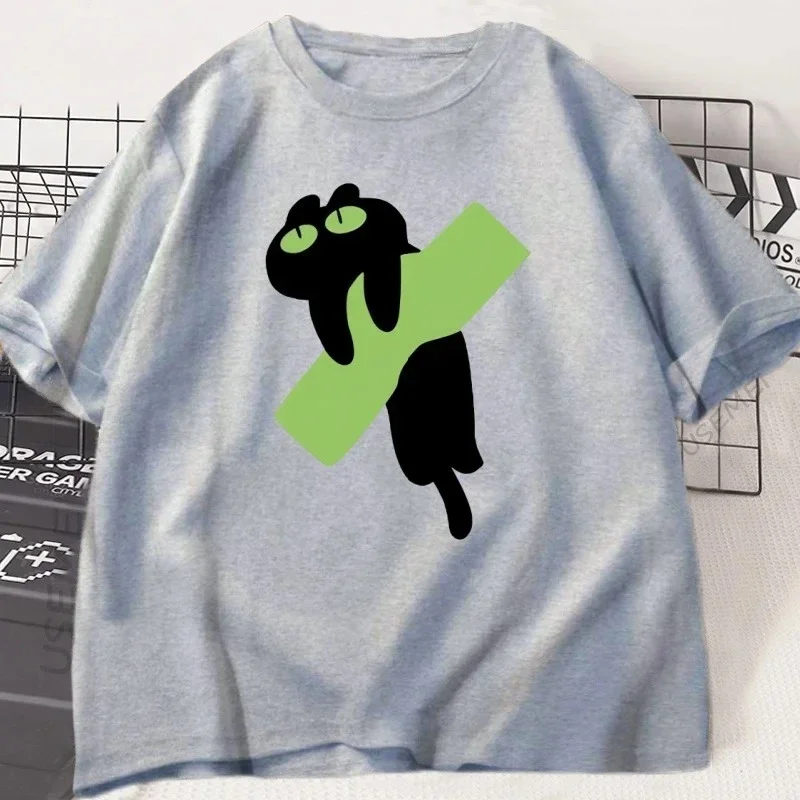 تي شيرت رجالي ونسائي مقاس كبير بأكمام قصيرة، فضفاض للترفيه، ناعم، مريح ومسامي، رياضات خارجية #3