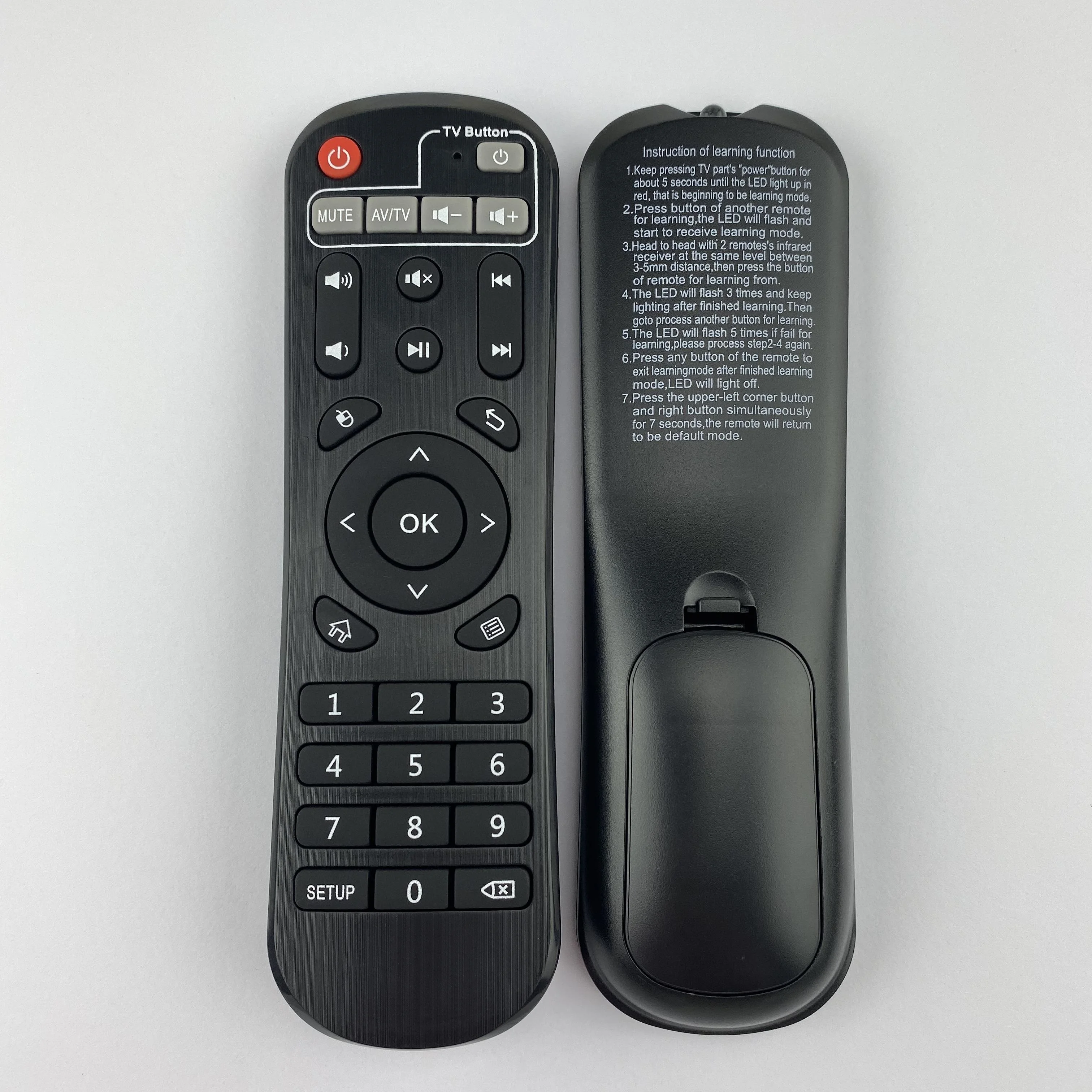 New P20 Infrared Remote Control for AOK TV with Fly Mouse Key