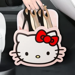 Sanrio Car Shoe Box Co-Pilot Tail Box Shoe Storage Box Hanging Bag Cartoon Shoe Bag Hello Kitty My Melody Car Accessories Gift