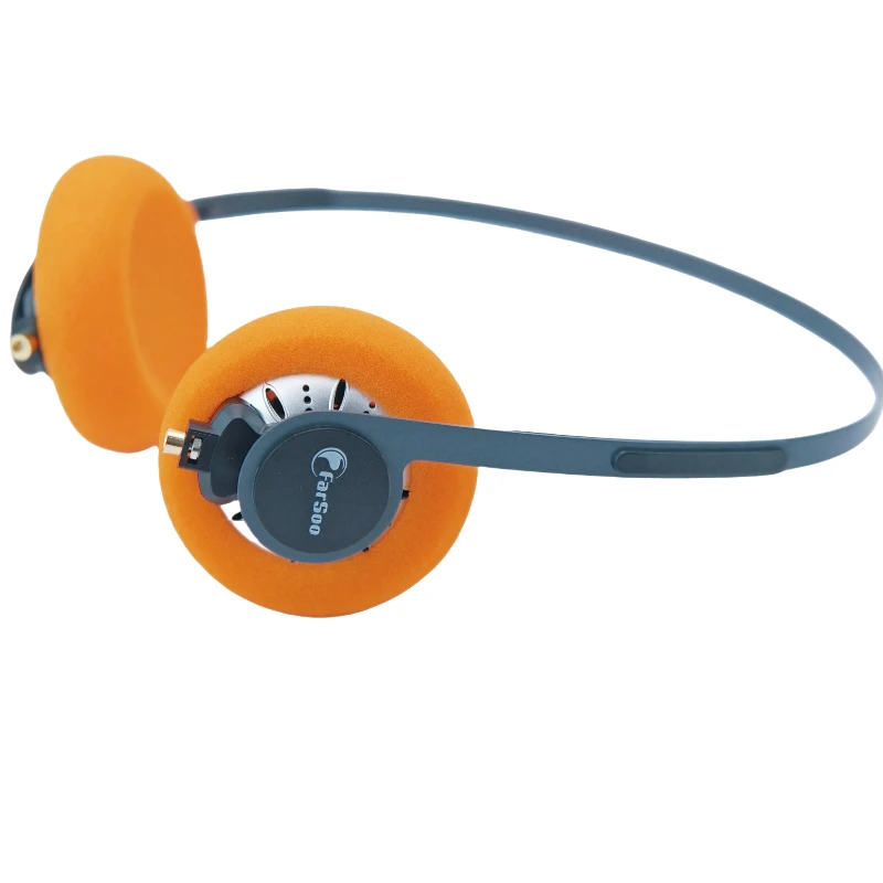 

Повязка на голову Farsoo KPH40 с динамиками KSC75 MMCX, Hi-Fi, качество звука глубоких басов, съемный кабель mmcx с микрофоном 3,5 мм