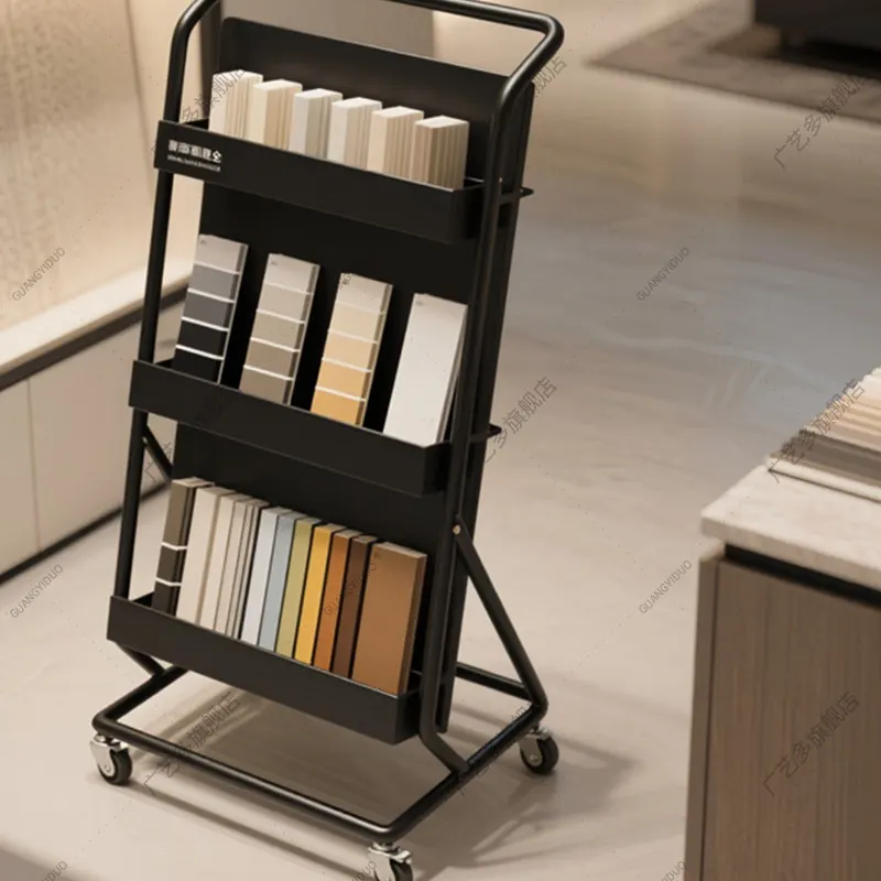 Tile swatch display stand, cabinet door panel, color block stand, ecological plate, aluminum gusset plate, stone floor tile