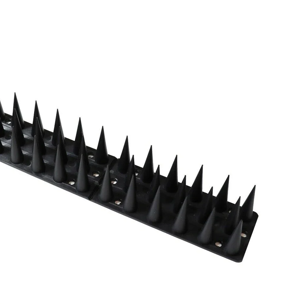 Plastic Bird Thorn Spikes Long Pigeon Deterrent Bird Deterrent Spikes High Cat Deterrent 45*4.5*3.7cm Outdoor Anti-bird Spikes - Image 4