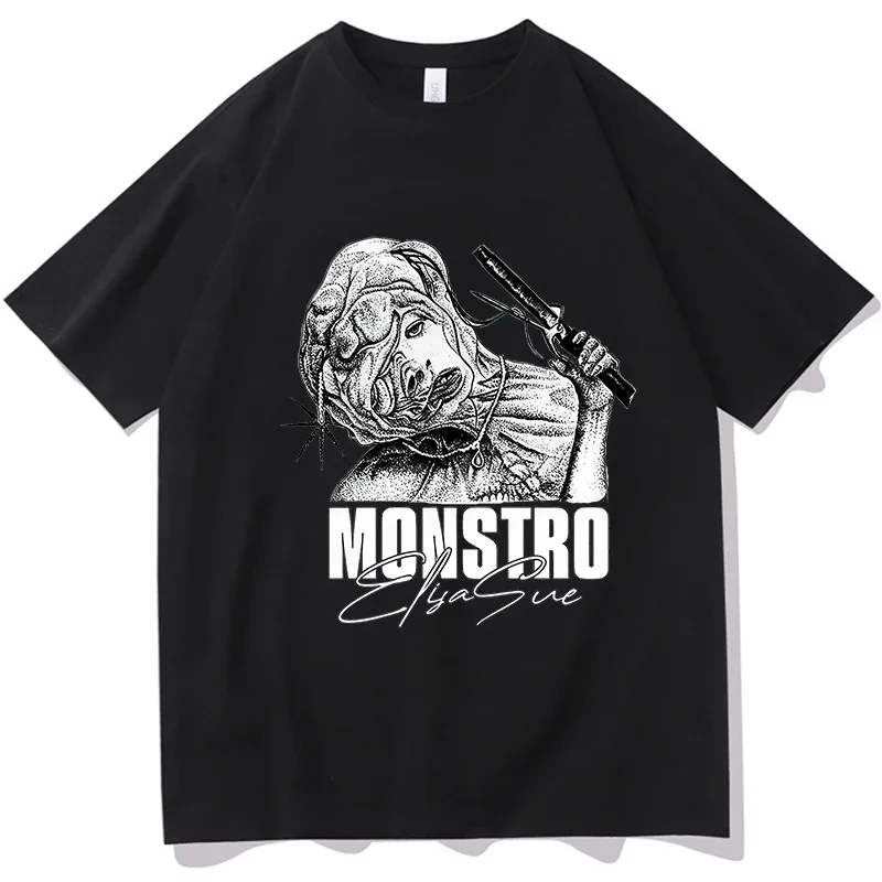 The Substance Monstro Elisasue T Shirt Men/women Harajuku Vintage Graphic Tshirt Classic Unisex High Quality Cotton Tee Shirts