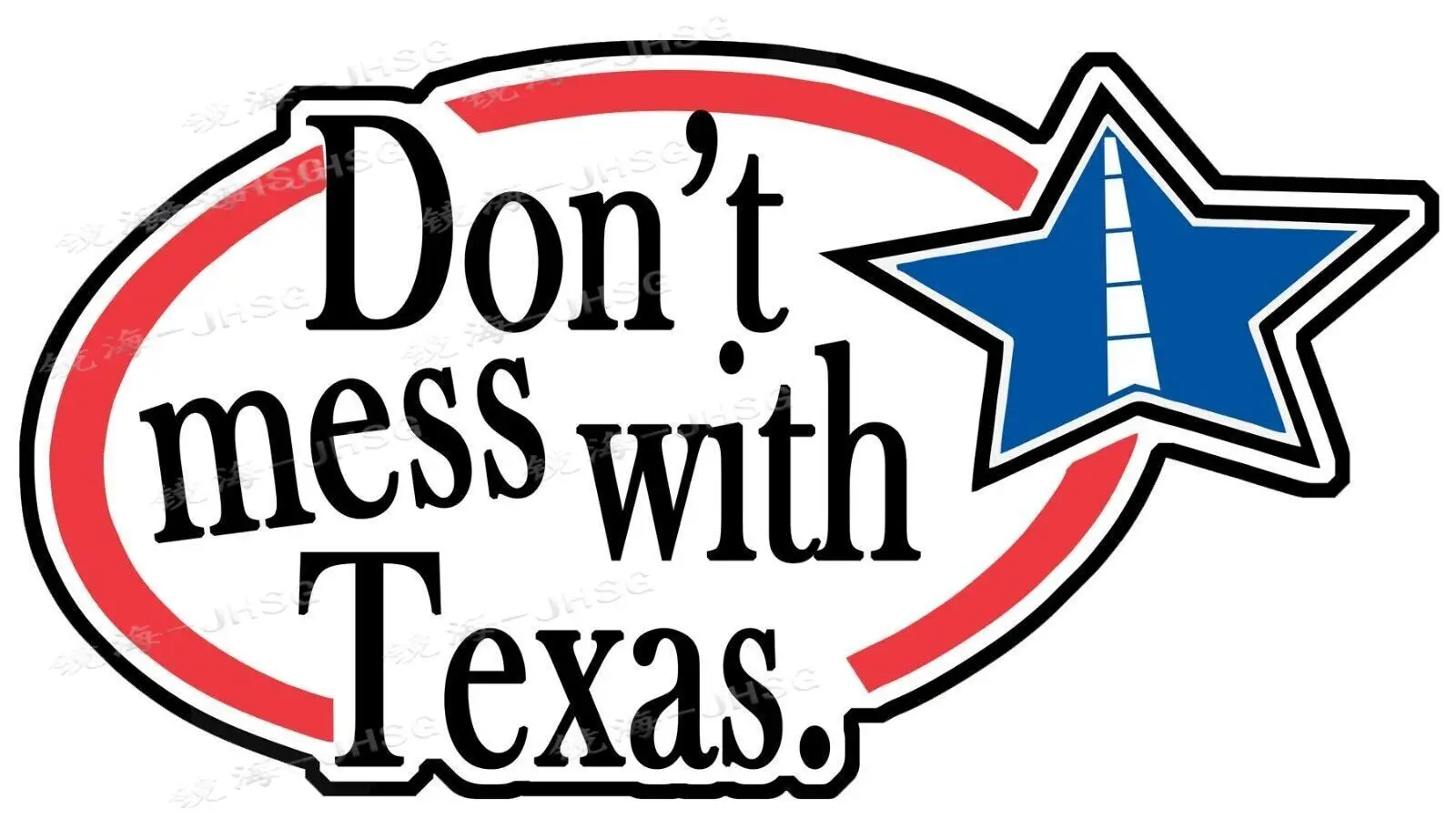 

Don't Mess with Texas Stickers - Exquisite Car Stickers Waterproof Vinyl Stickers