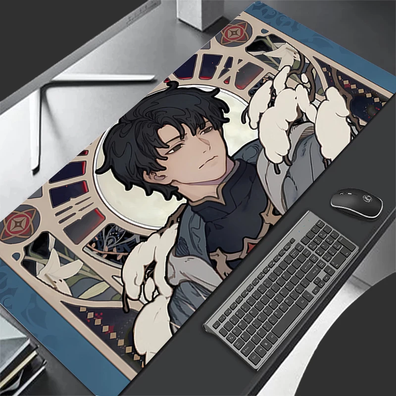 Mousepad Pattern Pad Rubber Mouse Pad PC Accessories Desk Mat Lord of the Mysteries Non Slip Office Table Mat Gamer Keyboard Pad