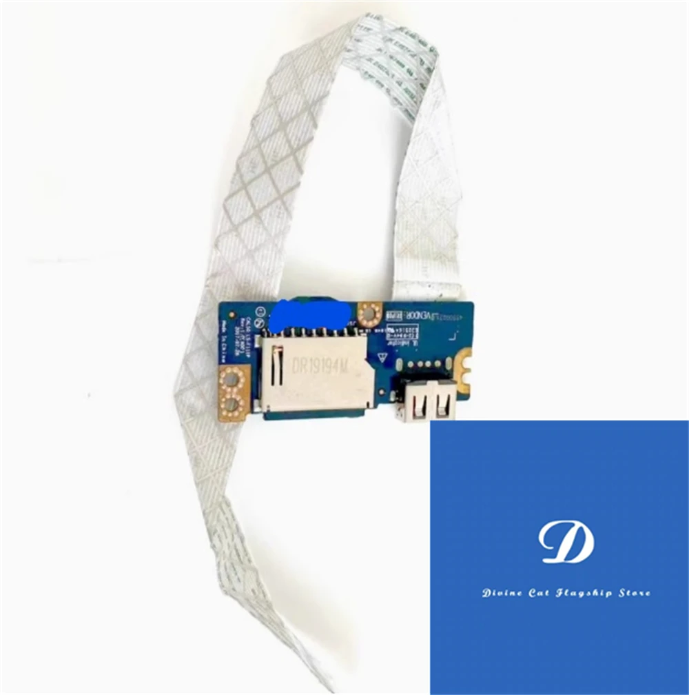 FOR  Dell Inspiron 5570 5575 LS-F111P USB SD Board With Cable