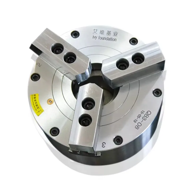

High Precision QB3 3 Jaw Lathe Chuck Half- Through- Hole Pneumatic Chuck for CNC Lathe Machine