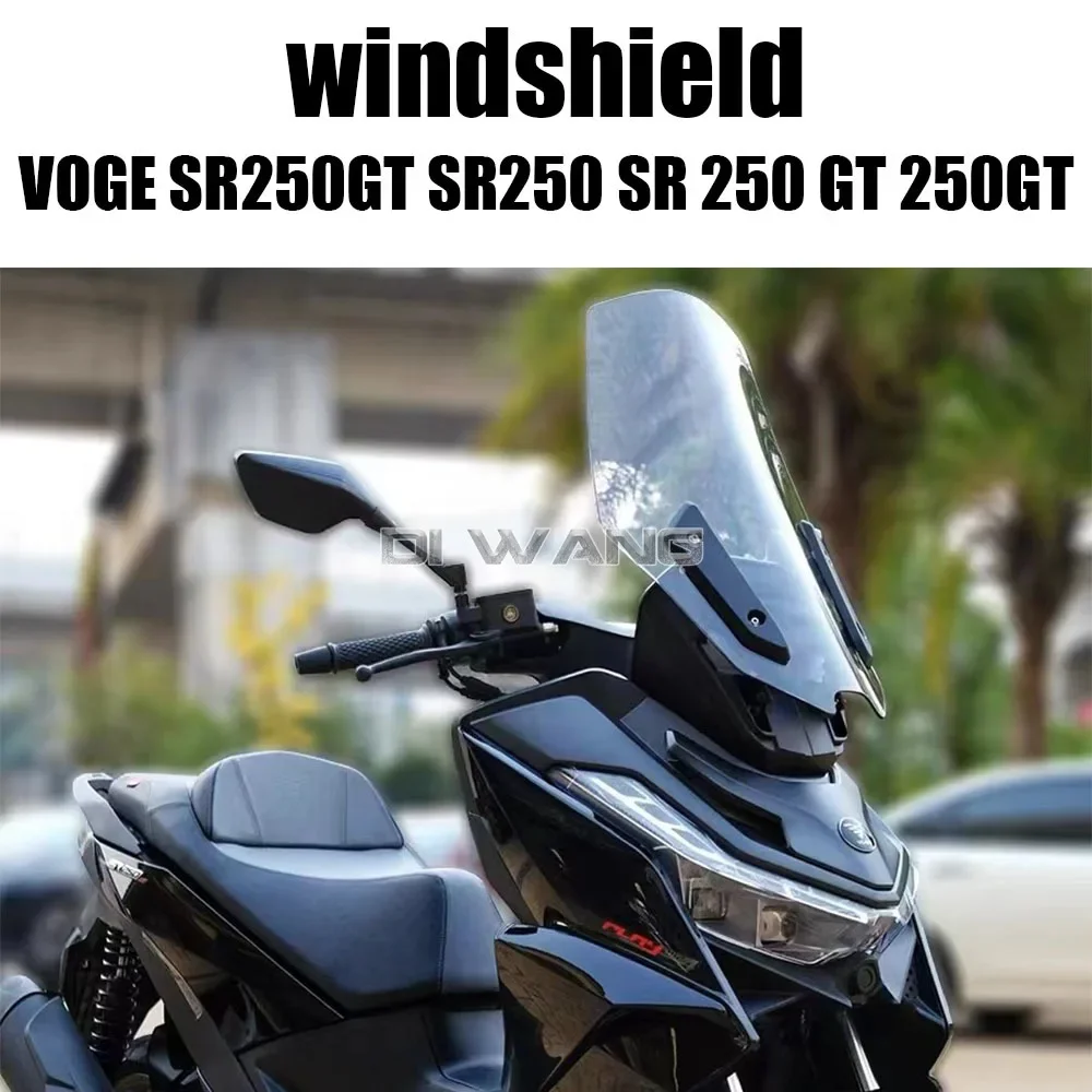 

New For VOGE SR250GT Accessories Windshield Sports Windscreen Wind Deflector Fit VOGE SR250GT SR250 SR 250 GT 250GT