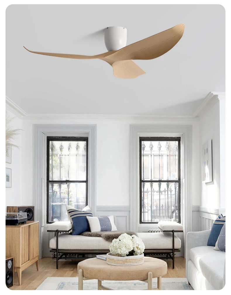 FUMANJIA 60-Inch Vintage Industrial Ceiling Fan for Home with Remote — detail 11
