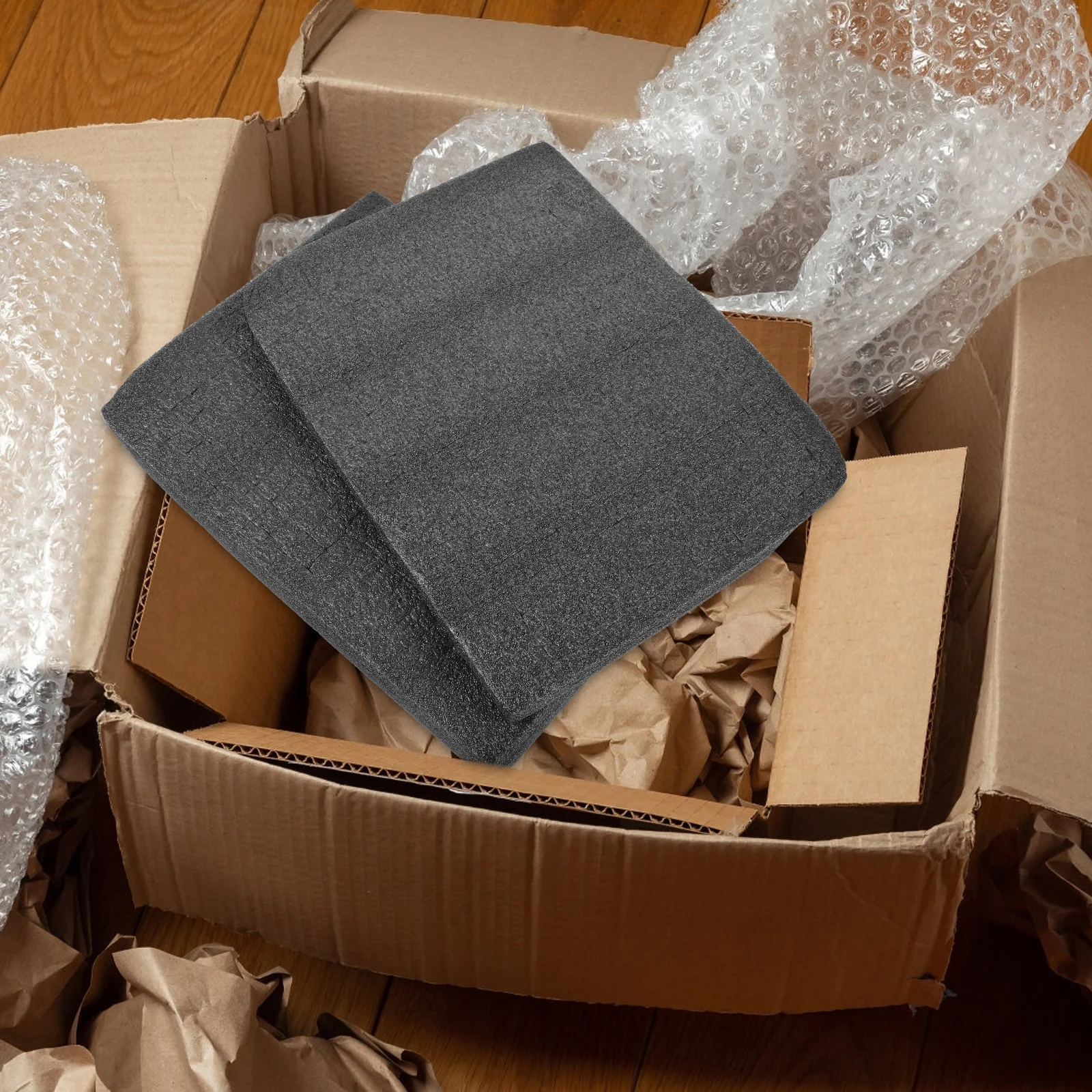

2 Pcs 330x250x20mm 330x250x40mm Foam Cube Inserts for Toolbox Storage Game Case Protective Reusable Foam Sheets