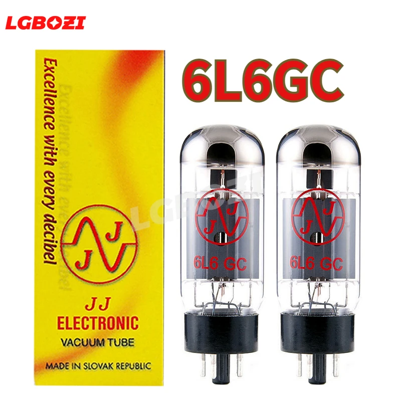 

JJ 6L6GC Slovakia Vacuum Tube Replacement 6P3P 6n3c 5881 6CA7 Power Tube Factory Test and Matching Power Amplifier Equalizer