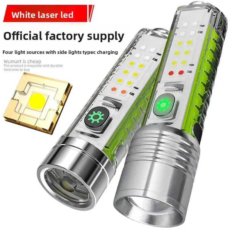 lanterna-de-alta-luminosidade-com-laser-branco-lanterna-mini-multifuncional-tipo-c-520a-com-estroboscopio-vermelho-azul-e-funcao-fluorescente