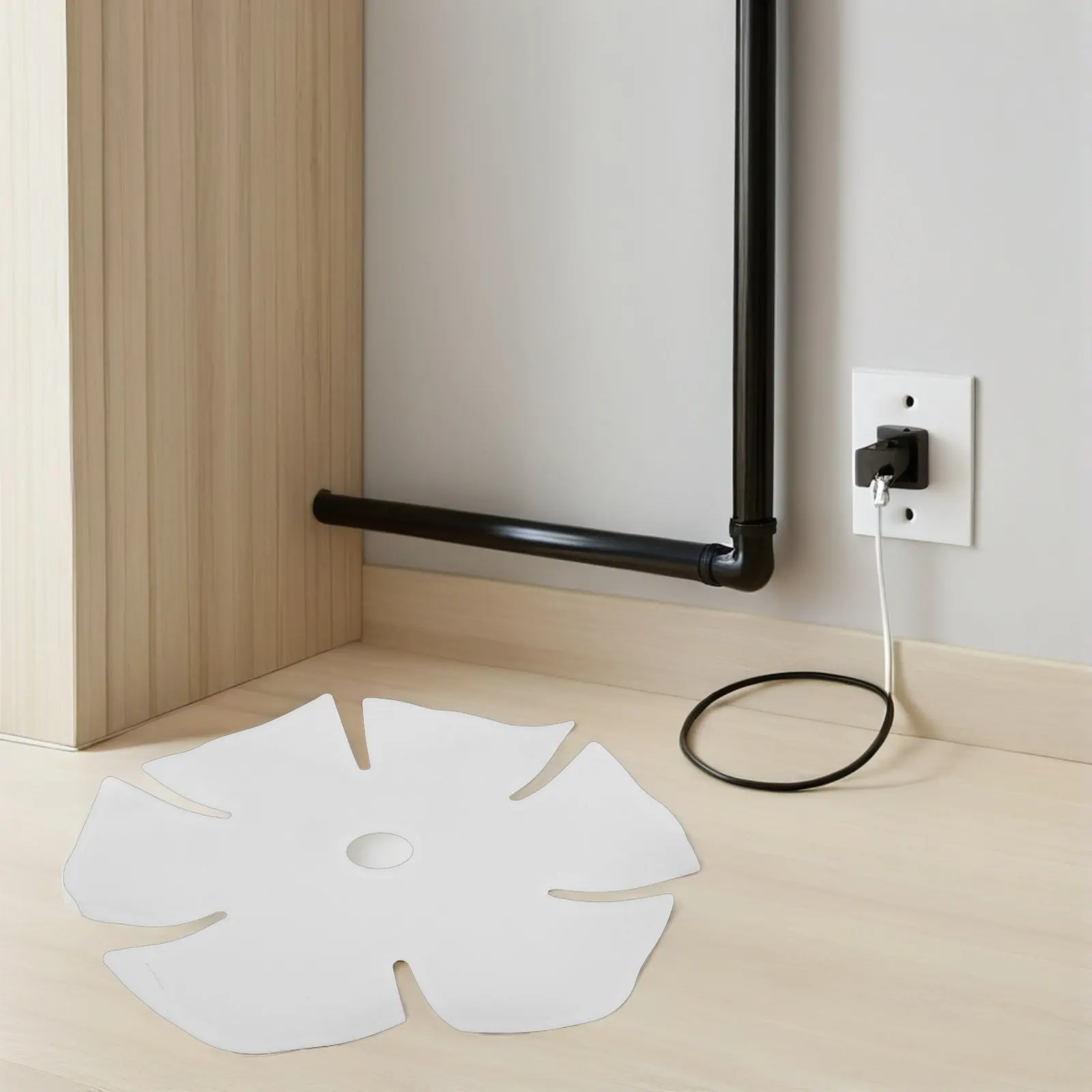 

2 шт. белых абажуров в скандинавском стиле с цветочным узором, современные цветочные плафоны для подвесных потолочных люстр и светильников, 350 мм