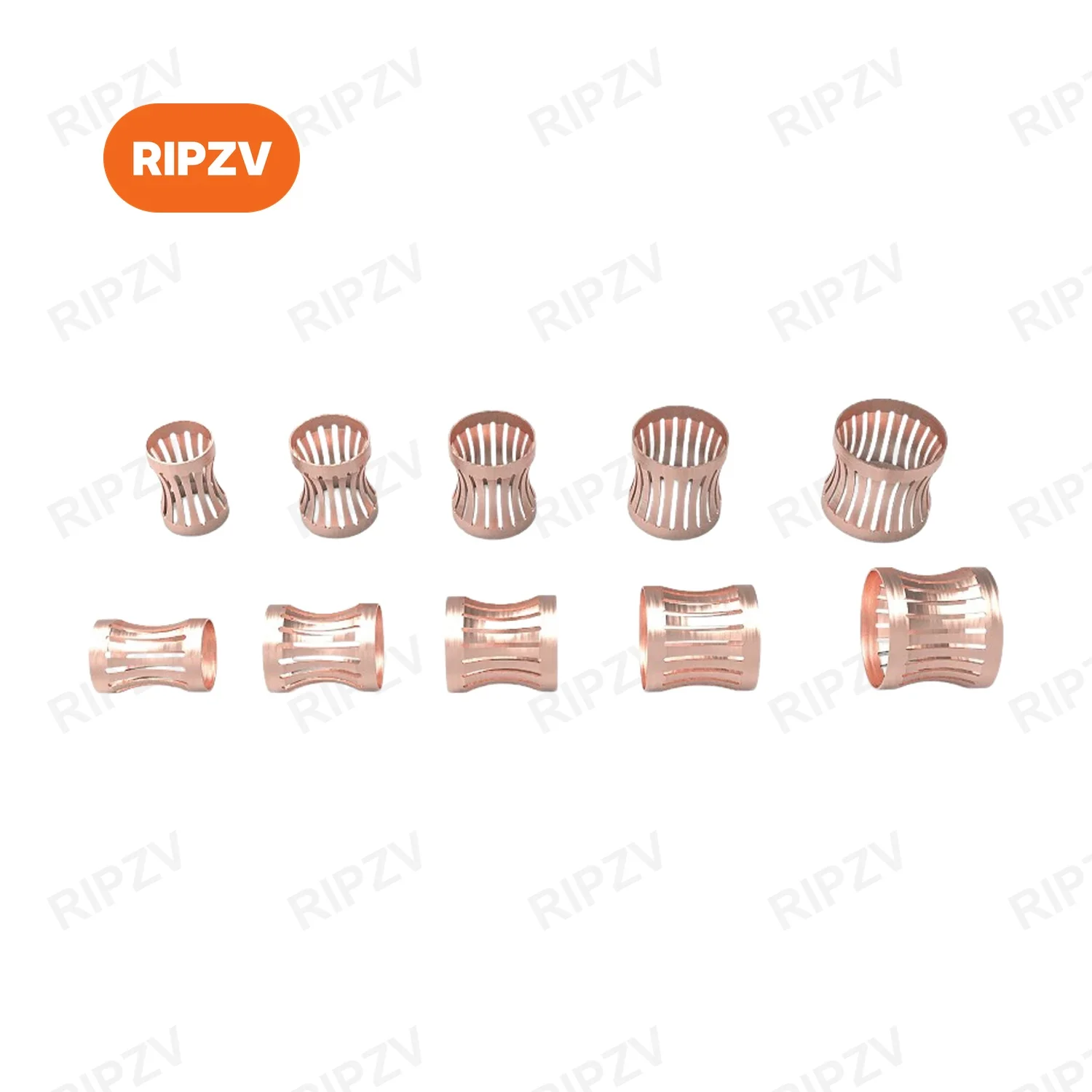 Beryllium Bronze Large Crown Reed Spring Shrapnel Electrical Connector Element Lantern Pin Jack Hot Swap Terminal 0.8 1 1.5 2