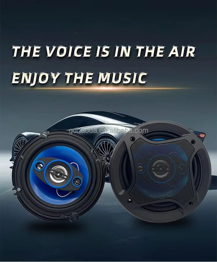 

Wholesale 6 Inch 2 Way Coaxial Iron Car Audio Speaker 4 Ohms 12V High Quality 500W Full Range Replacement 12-Month Warranty